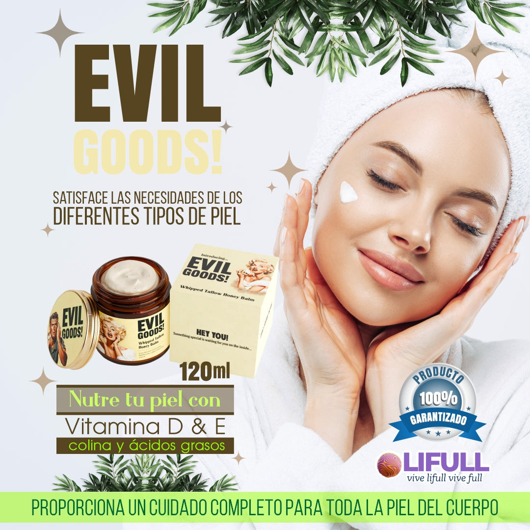 Evil Goods Bálsamo de Miel y Cebo de Res 120 ml