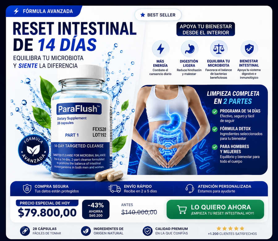 PARAFLUSH SUPLEMENTO